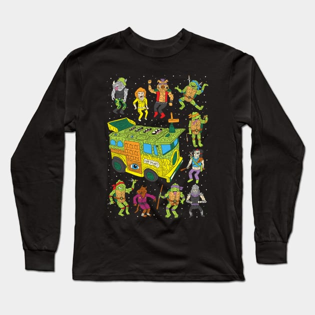 Heroes in a Half Hell Long Sleeve T-Shirt by joshln